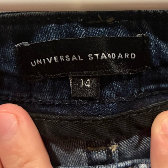 Universal Standard Blue Women Jeans - 24 inch inseam. VGUC - Picture 3 of 7